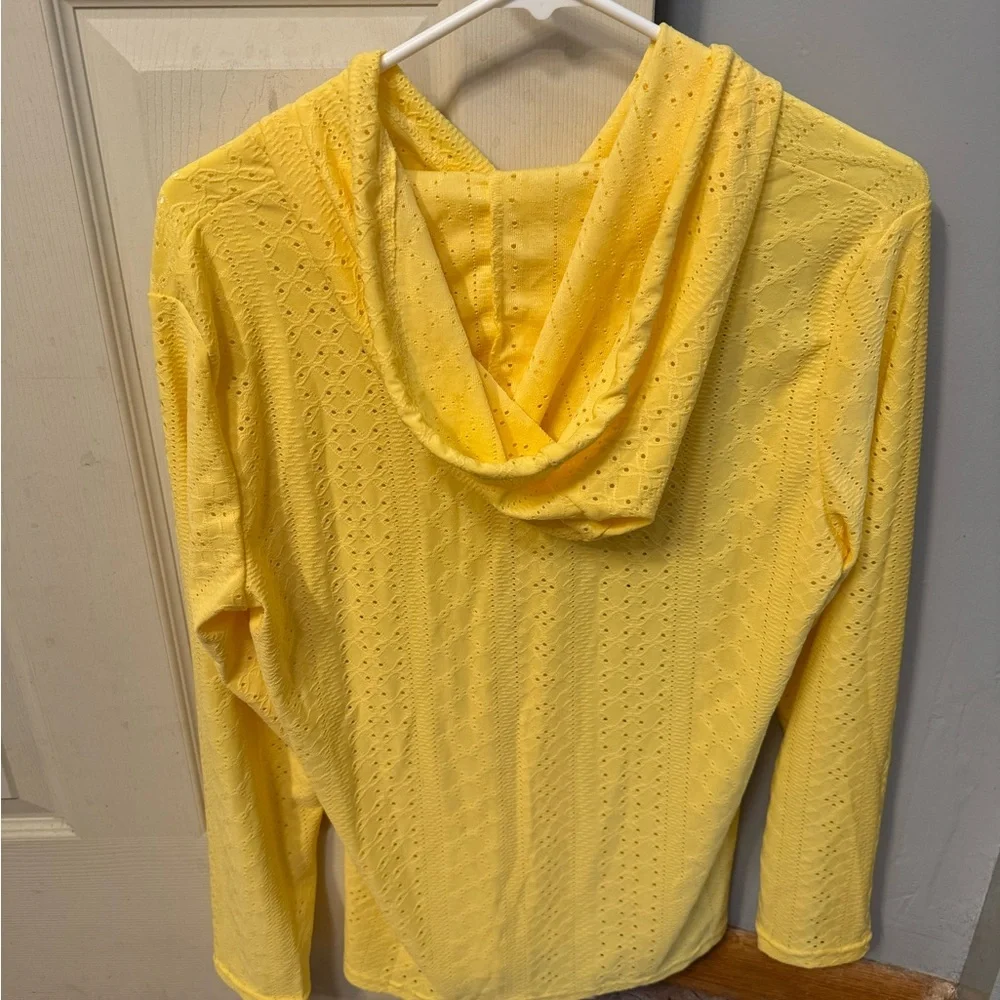 Yellow Button-Up Knit Sweater - Picture 4 of 5